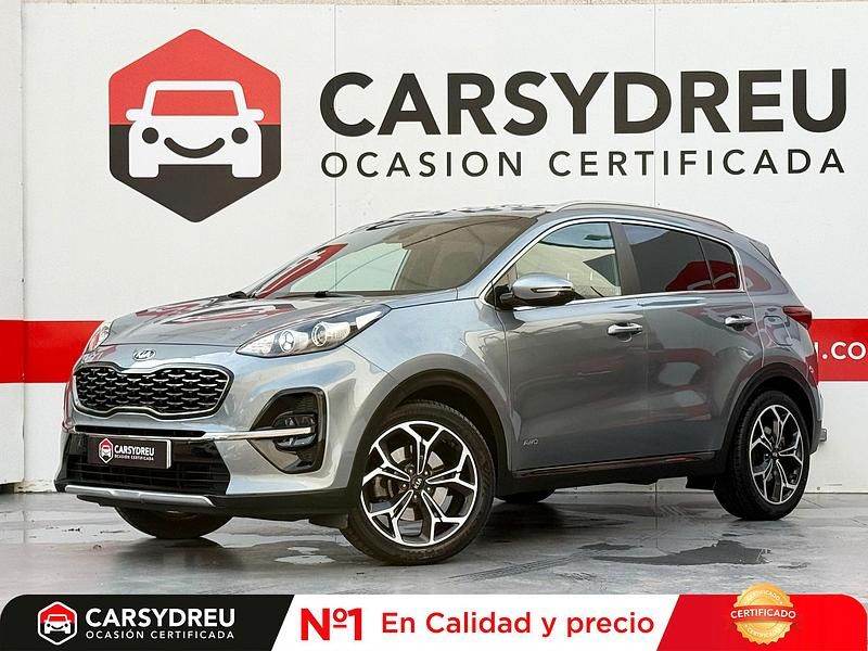 Usado Kia Sportage GT-Line 177 CV (130 kW) 2019 Azul SUV