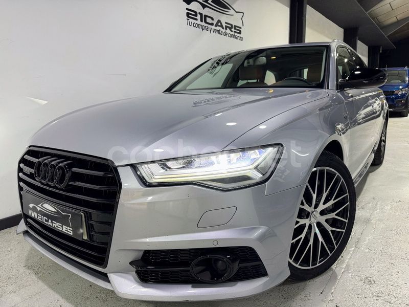 Usado Audi A6 S-Line 320 CV (235 kW) 2015 Gris / plata Familiar