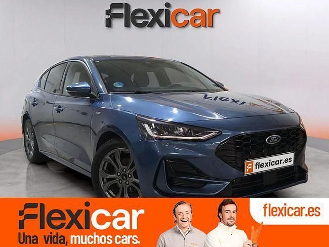 Azul Usado 2023 Ford Focus ST-Line Berlina | 20.490 € (Precio justo) - Imagen 1/4