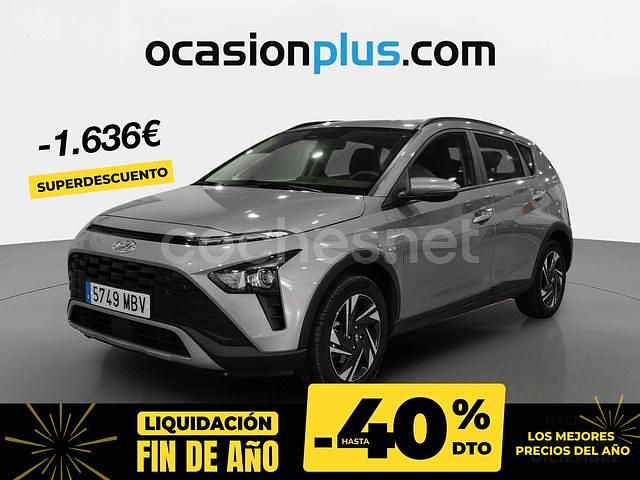 Gris / plata Usado 2022 Hyundai Bayon SUV | 16.790 € (Precio justo) - Imagen 1/4
