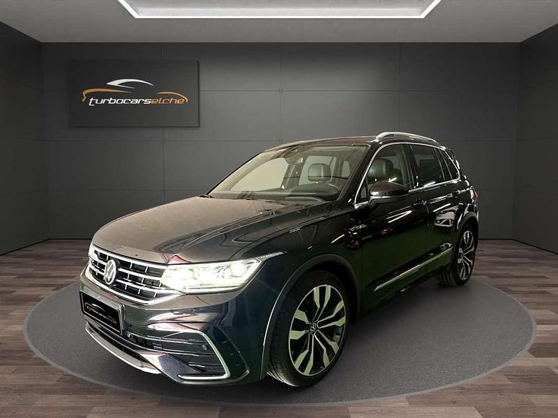 Negro Usado 2022 VW Tiguan Allspace Sportline SUV | 31.899 € (Precio justo) - Imagen 1/4