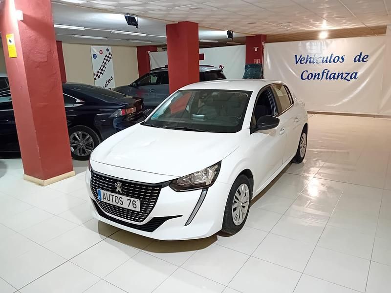 Usado Peugeot 208 Active 100 CV (73 kW) 2022 Blanco Utilitario