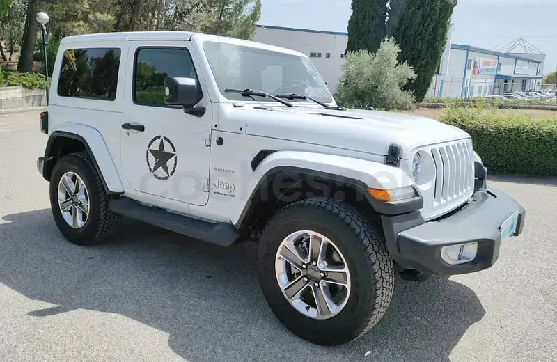 Usado Jeep Wrangler Sahara 200 CV (147 kW) 2020 Blanco SUV