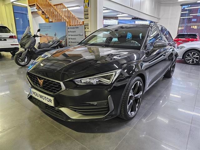 Negro Usado 2023 Cupra Leon Familiar | 26.400 € (Precio justo) - Imagen 1/4