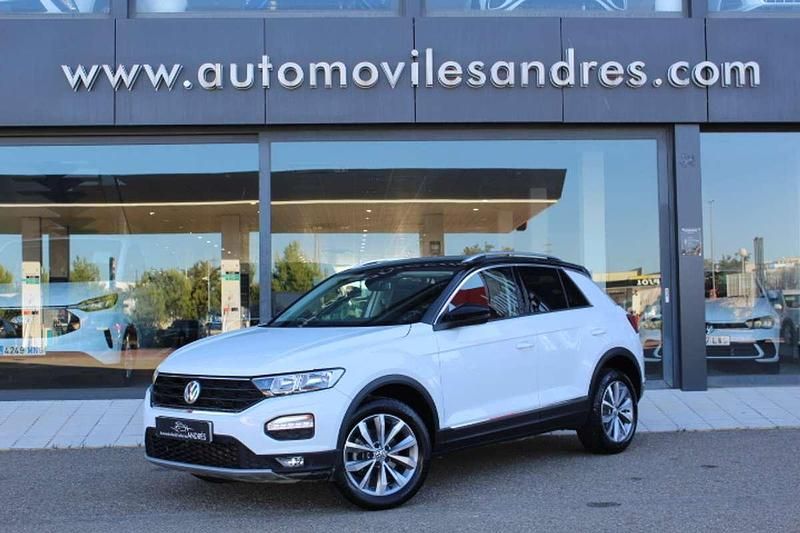 Blanco Usado 2020 VW T-Roc Advance SUV | 18.900 € (Precio justo) - Imagen 1/4