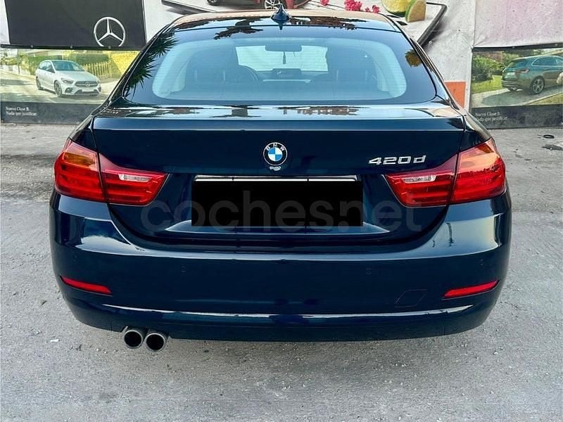 Käytetty BMW 420 190 HP (139 kW) 2015 Sininen Coupe - kaksiovinen