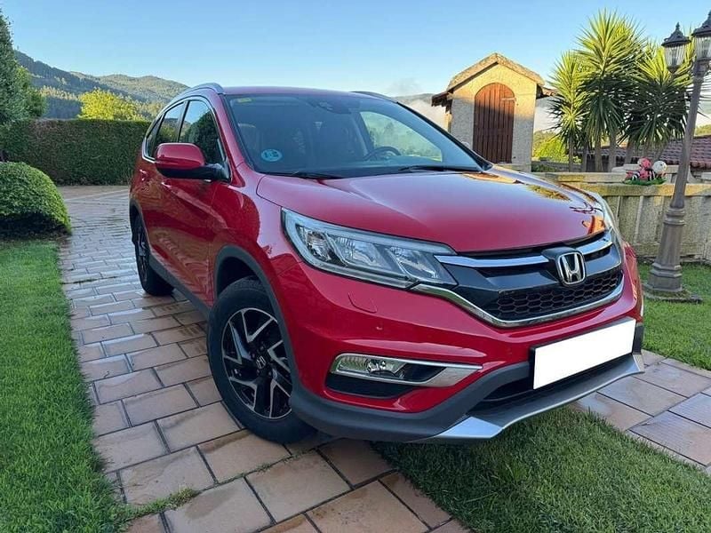 Rojo Usado 2017 Honda CR-V Elegance SUV | 17.490 € (Precio justo) - Imagen 1/4