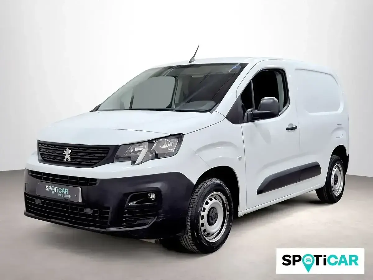 Usado Peugeot Partner S 102 CV (75 kW) 2022 Blanco Monovolumen