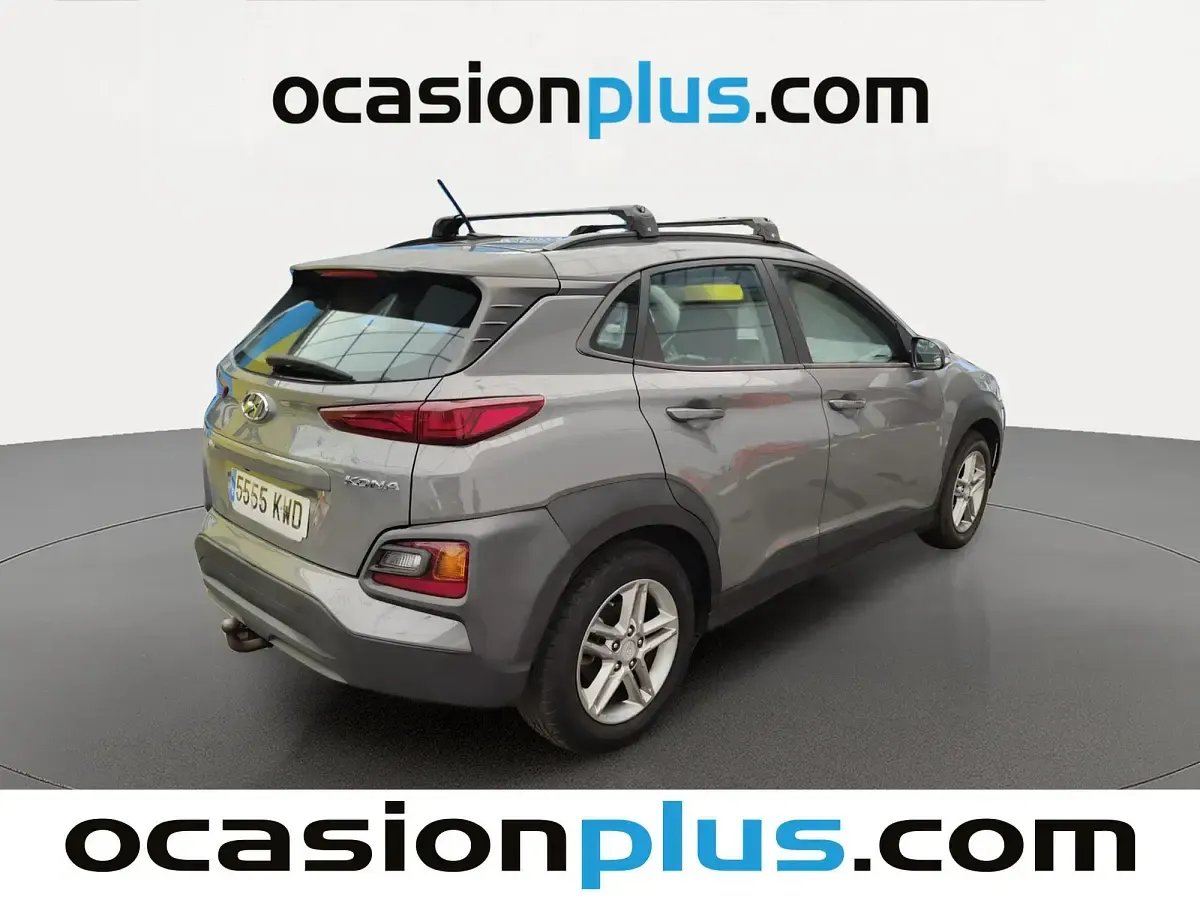 Usado Hyundai Kona 120 CV (88 kW) 2019 Gris SUV