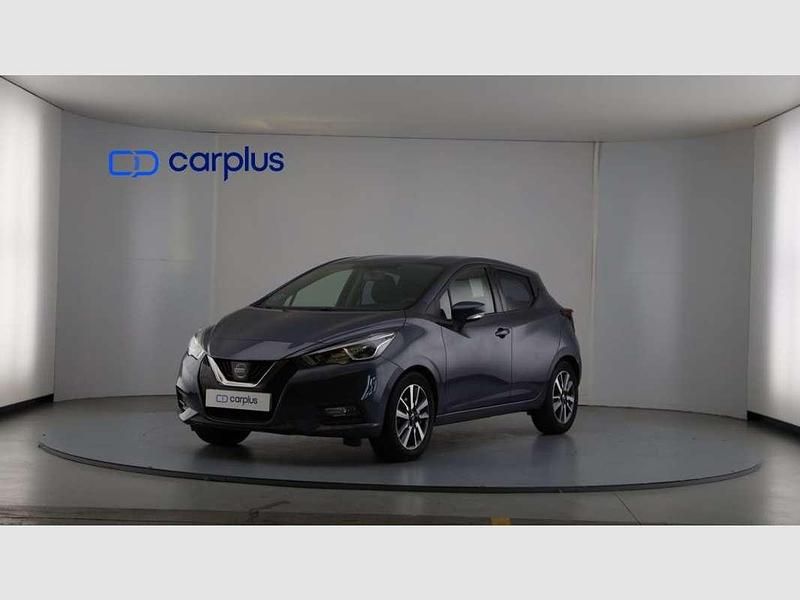 Gris Usado 2018 Nissan Micra Acenta Utilitario | 11.490 € (Un poco caro) - Imagen 1/4