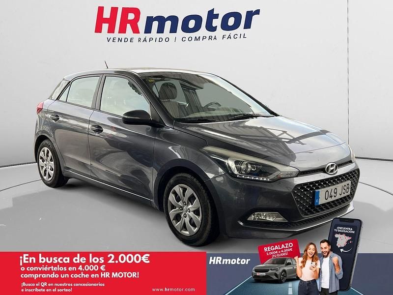 Gris Usado 2016 Hyundai i20 Berlina | 9450 € (Precio justo) - Imagen 1/4