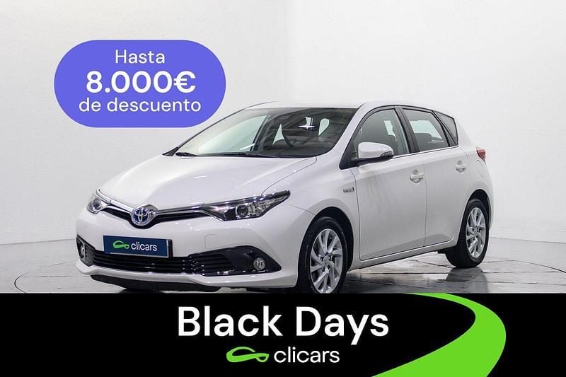 Blanco Usado 2017 Toyota Auris Hybrid Active Berlina | 13.890 € (Precio justo) - Imagen 1/4