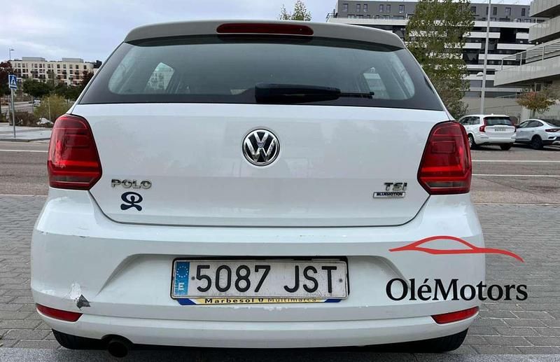 Usado VW Polo Advance 90 CV (66 kW) 2016 Blanco Utilitario