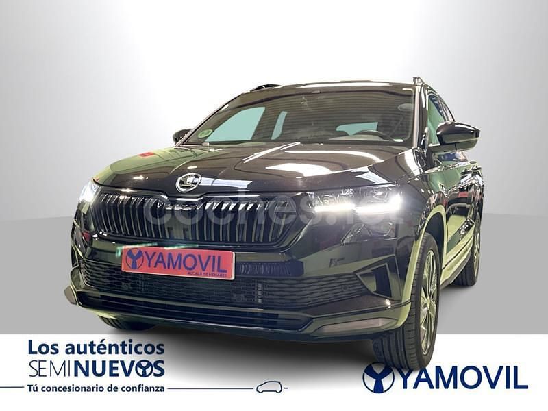 Negro Usado 2023 Skoda Karoq SportLine SUV | 28.450 € (Precio justo) - Imagen 1/4