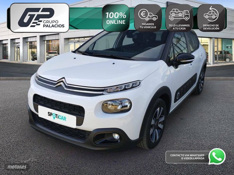 Usado Citroën C3 Feel 82 CV (60 kW) 2020 Blanco Utilitario