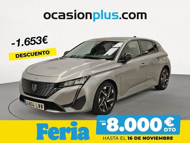 Gris / plata Usado 2022 Peugeot 308 Allure Berlina | 17.500 € (Precio justo) - Imagen 1/4