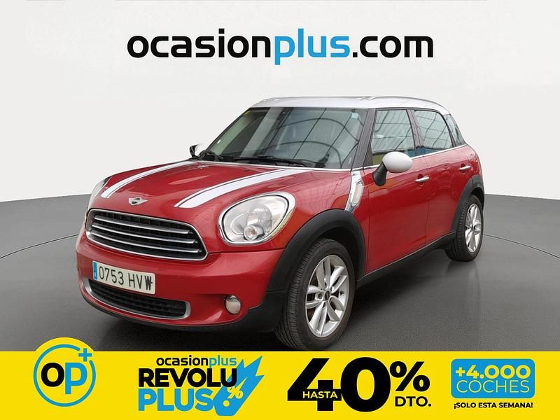 Usado Mini Cooper D Countryman 112 CV (82 kW) 2014 Rojo SUV