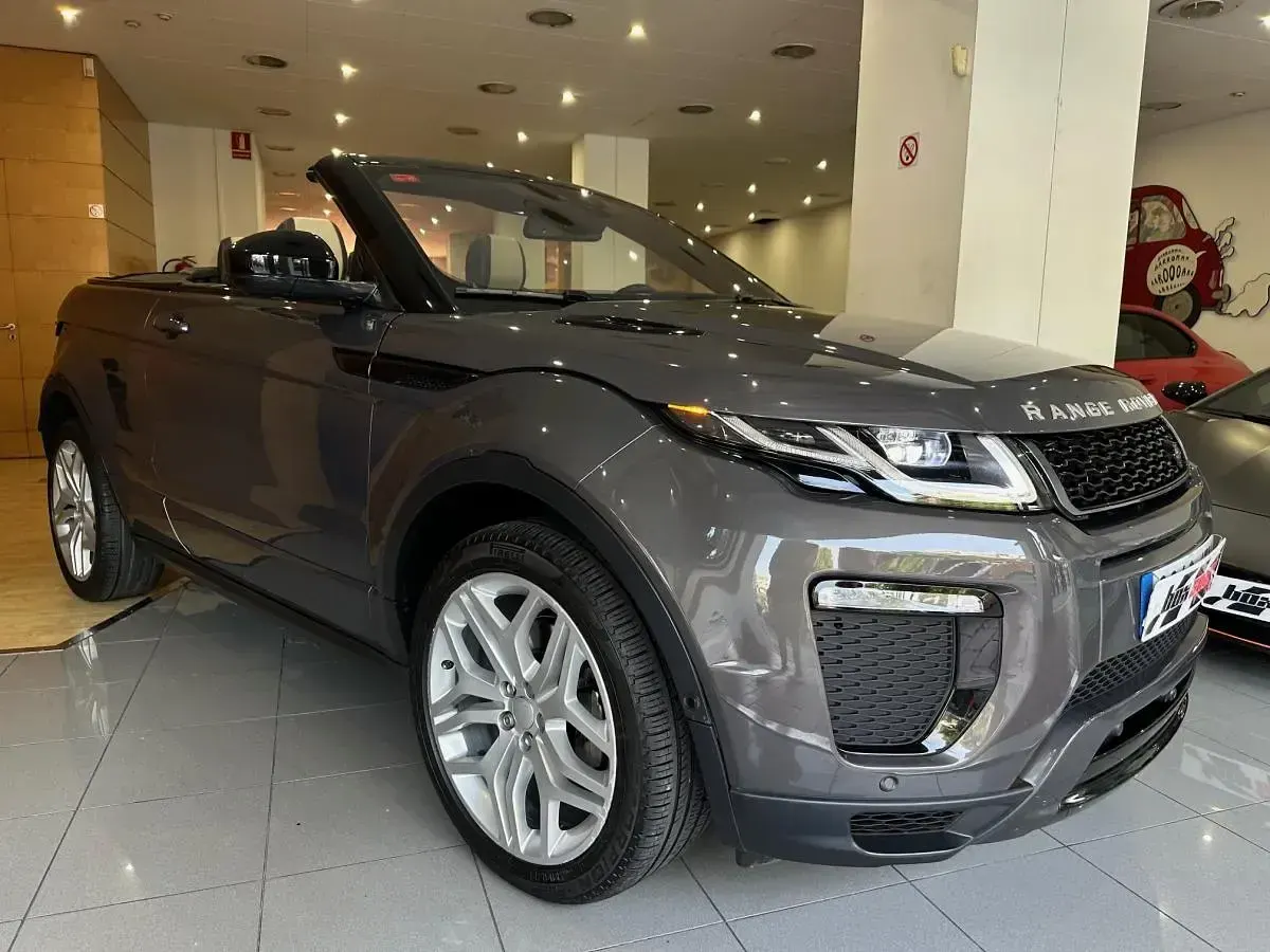 Usado Land Rover Range Rover evoque HSE Dynamic 180 CV (132 kW) 2016 Gris metalizado Descapotable
