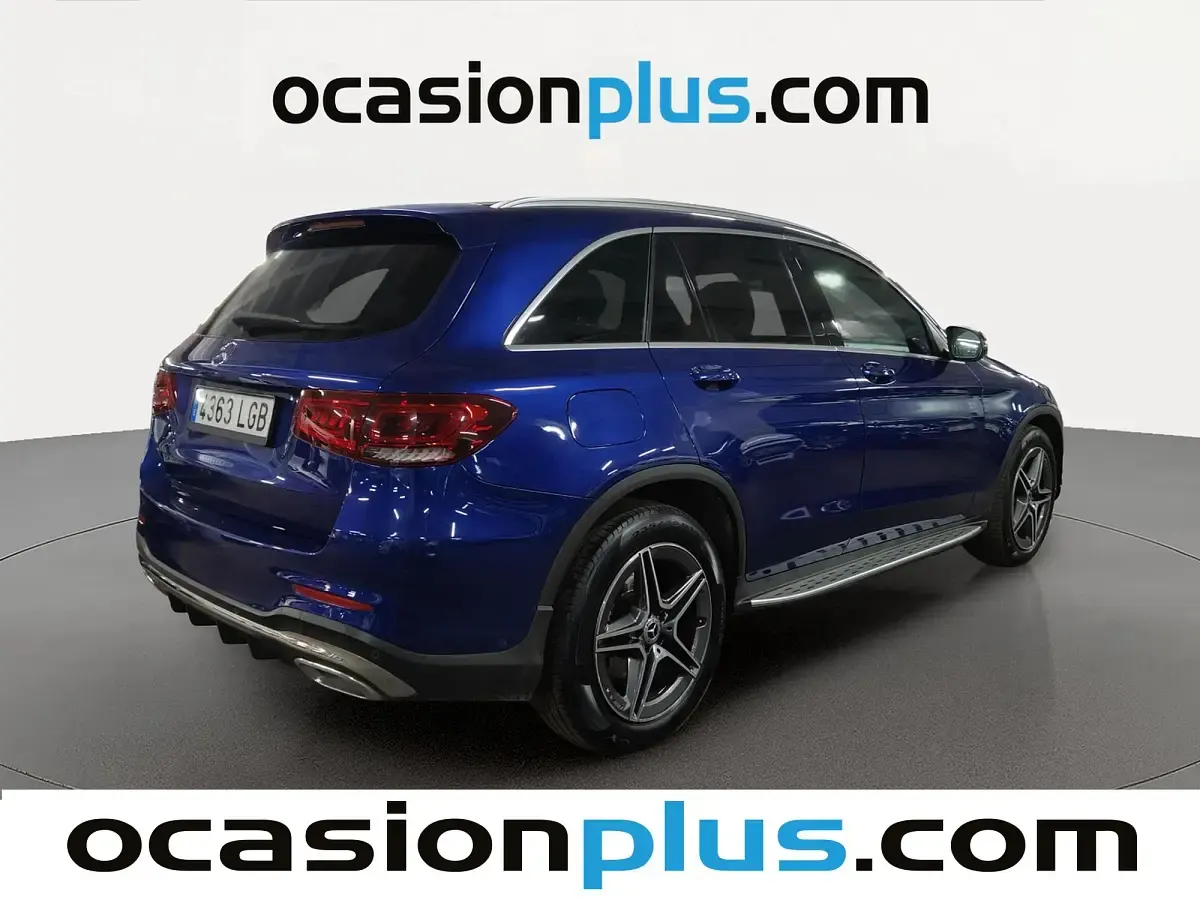 Usado Mercedes GLC200 AMG 163 CV (119 kW) 2020 Azul SUV
