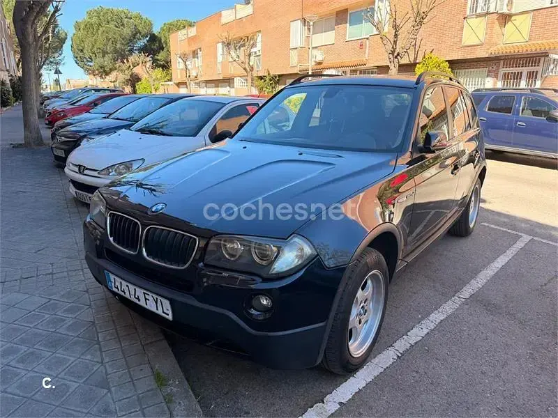 Usado BMW X3 150 CV (110 kW) 2008 Negro SUV