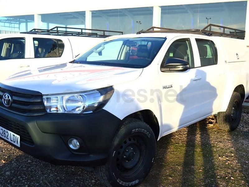 Usado Toyota HiLux 150 CV (110 kW) 2020 Blanco Recogida