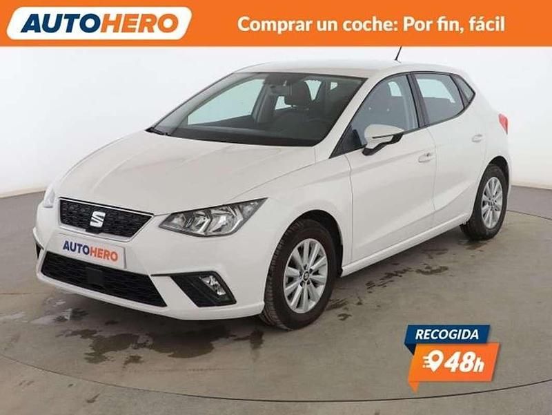 Usado Seat Ibiza Style 75 CV (55 kW) 2018 Blanco Berlina