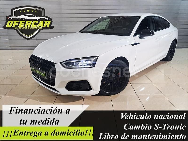 Blanco Usado 2018 Audi A5 Sportback Utilitario | 22.990 € (Buen precio) - Imagen 1/4