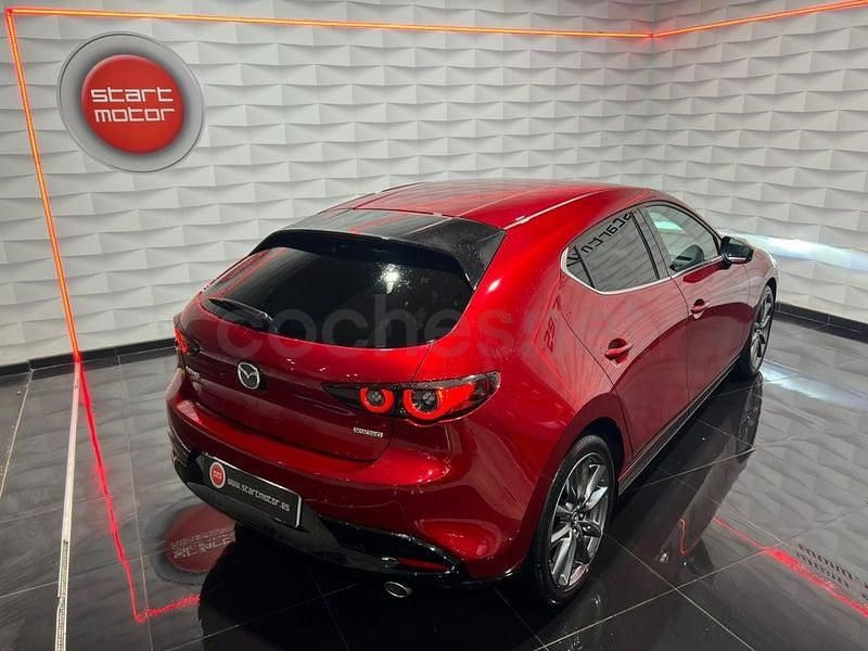 Usado Mazda 3 181 CV (133 kW) 2019 Rojo Berlina