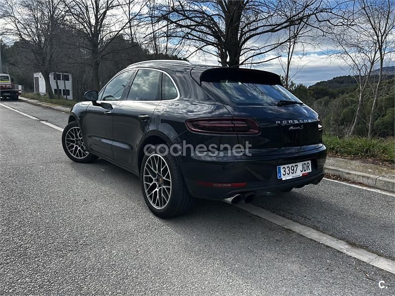 Usado Porsche Macan S 340 CV (250 kW) 2015 Negro SUV