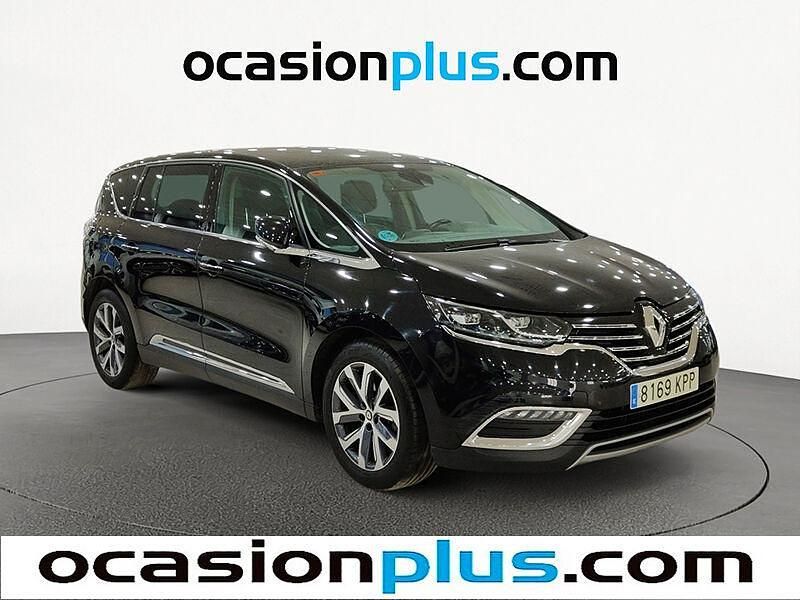 Usado Renault Espace Zen 160 CV (117 kW) 2018 Negro Monovolumen