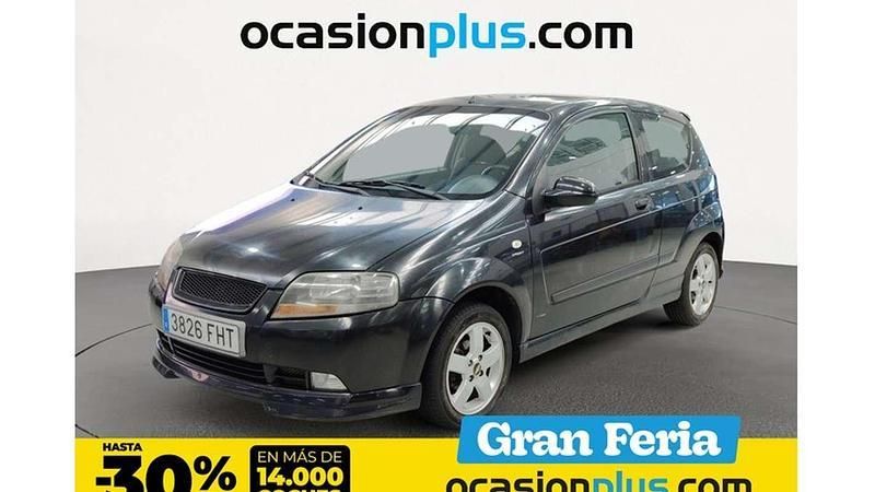 Negro Usado 2006 Chevrolet Kalos Sport Utilitario | 1800 € (Super precio) - Imagen 1/4