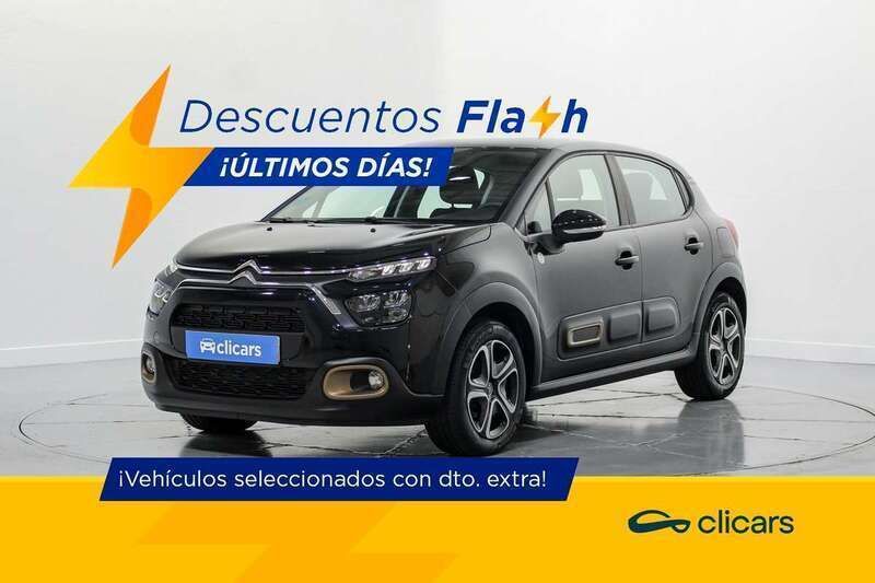 Negro Usado 2023 Citroën C3 Utilitario | 11.790 € (Super precio) - Imagen 1/1