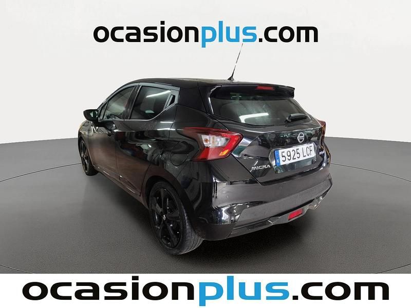 Usado Nissan Micra 117 CV (86 kW) 2019 Negro Utilitario