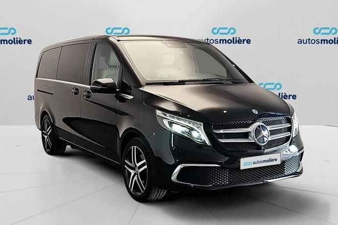 Usado Mercedes V300 Avantgarde 239 CV (175 kW) 2021 Negro Monovolumen