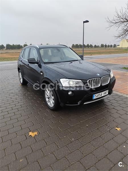 Usado BMW X3 306 CV (225 kW) 2012 Negro SUV