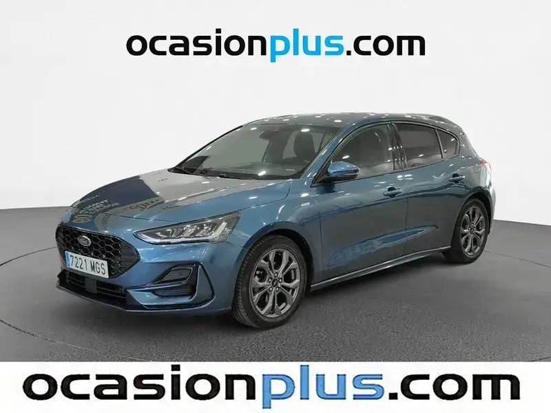 Azul Usado 2023 Ford Focus ST-Line Utilitario | 15.819 € (Precio justo) - Imagen 1/4
