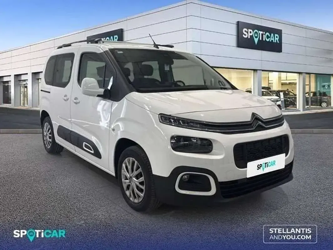 Usado Citroën Berlingo Feel 102 CV (75 kW) 2018 Blanco Monovolumen