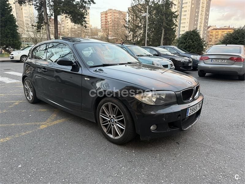 Usado BMW 118 143 CV (105 kW) 2007 Negro Utilitario
