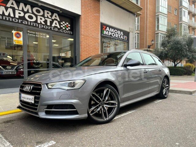 Gris / plata Usado 2016 Audi A6 Familiar | 25.500 € (Un poco caro) - Imagen 1/4