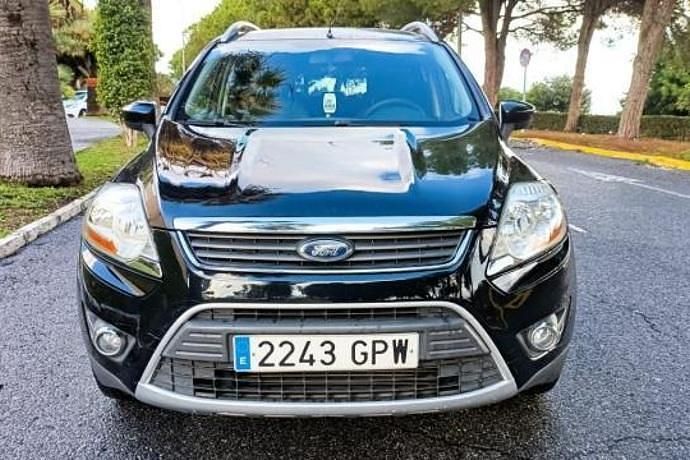 Usado Ford Kuga Trend 136 CV (100 kW) 2009 Negro SUV