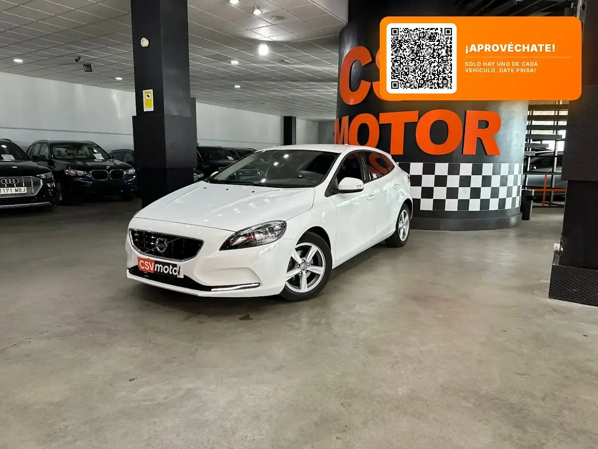 Usado Volvo V40 Summum 190 CV (139 kW) 2014 Blanco Utilitario