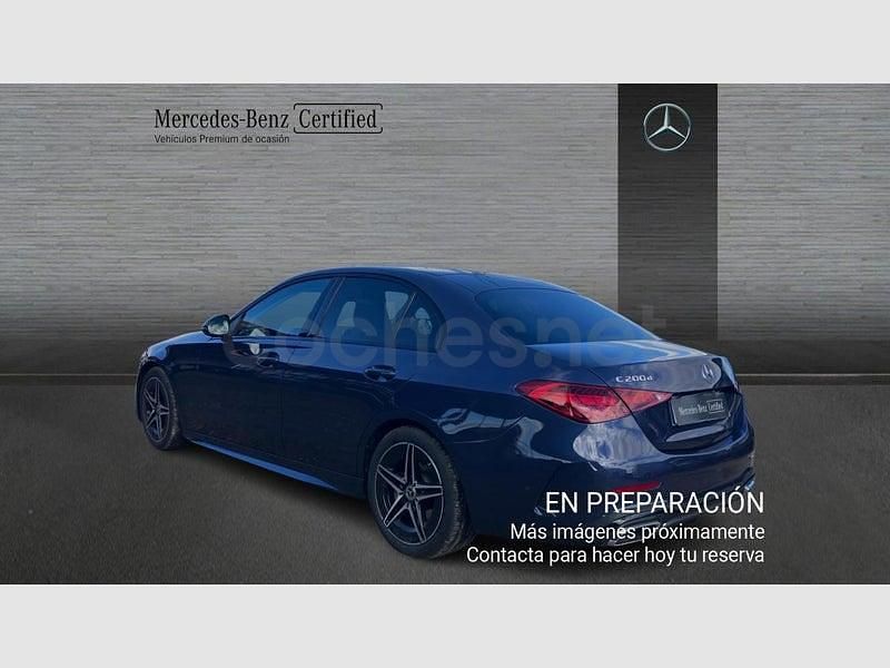 Usado Mercedes C200 163 CV (119 kW) 2025 Azul Berlina