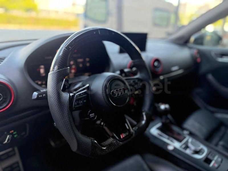 Usado Audi RS3 Performance 400 CV (294 kW) 2017 Gris / plata Berlina