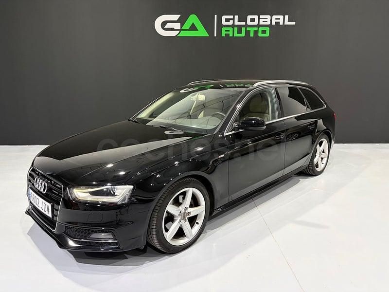 Usado Audi A4 190 CV (139 kW) 2015 Negro Familiar