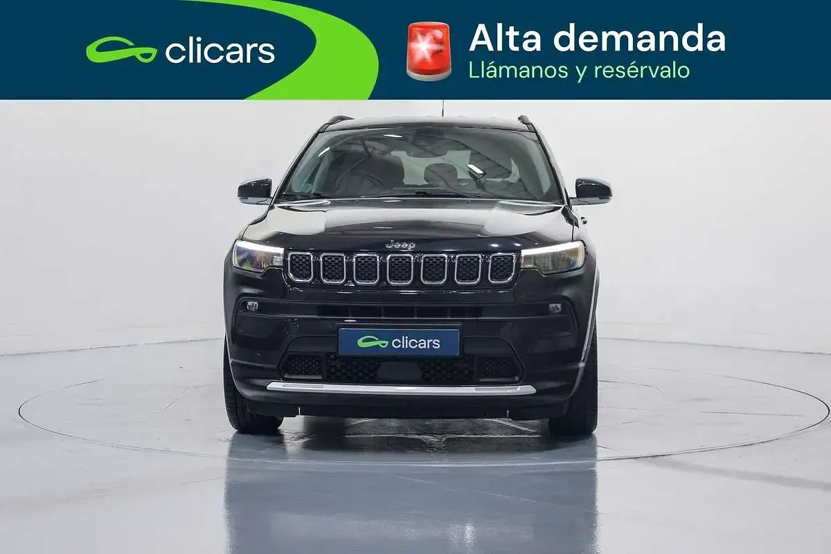 Usado Jeep Compass Limited 150 CV (110 kW) 2021 Negro SUV