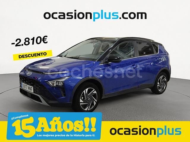 Azul Usado 2024 Hyundai Bayon SUV | 17.650 € (Buen precio) - Imagen 1/4