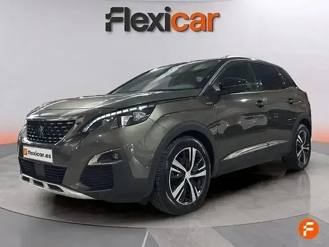 Usado Peugeot 3008 GT-line 130 CV (95 kW) 2019 Verde SUV