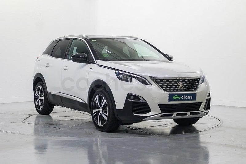 Usado Peugeot 3008 GT-line 130 CV (95 kW) 2018 Blanco SUV