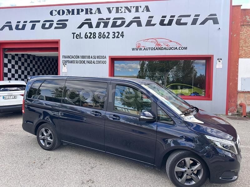 Azul Usado 2016 Mercedes V220 Avantgarde Monovolumen | 26.990 € (Buen precio) - Imagen 1/4