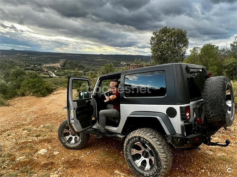 Usado Jeep Wrangler Sahara 177 CV (130 kW) 2008 Gris / plata SUV